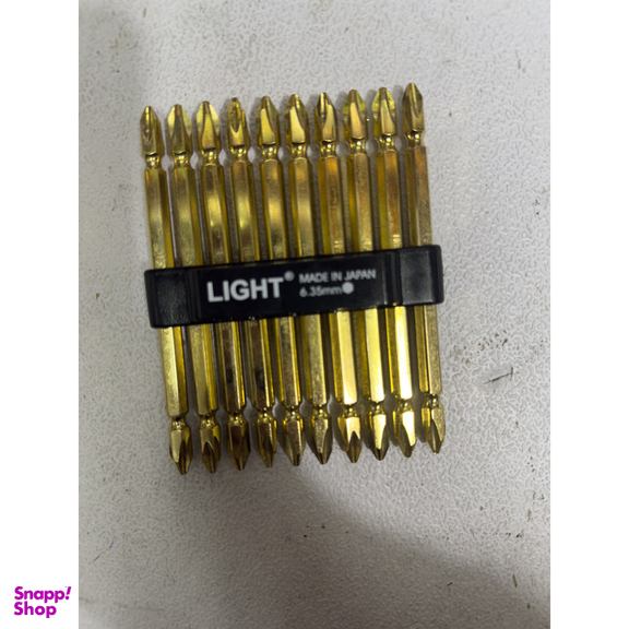 سری پیچ گوشتی دو سر چهار سو لایت مدل بلند کد SMT-LIGHT-JAPAN-8110 بسته 10 عددی