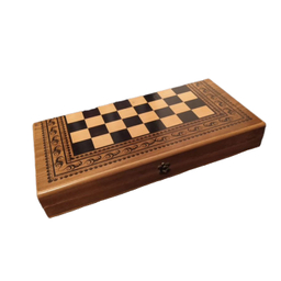 تخته نرد و شطرنج ملچ طرح پاسارگاد کد 015