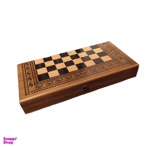 تخته نرد و شطرنج ملچ طرح پاسارگاد کد 015