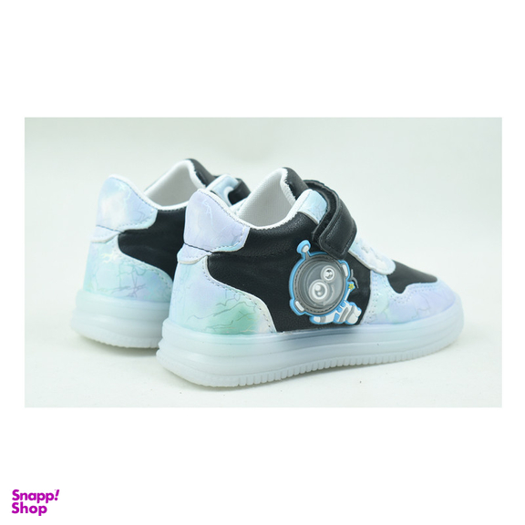 کفش پیاده روی نوزادی مدل چراغدار طرح فضانورد کد C-8340