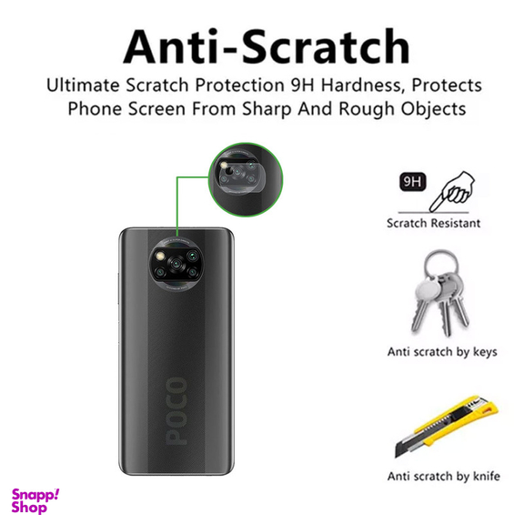 محافظ لنز دوربین تراستکتور مدل CLP مناسب گوشی موبایل شیائومی Poco X3 NFC