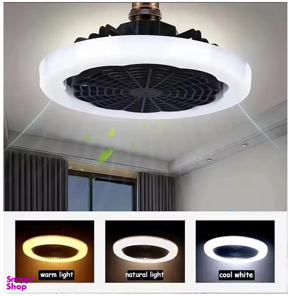 لامپ 30 وات فن دار مدل 7018 به همراه ریموت