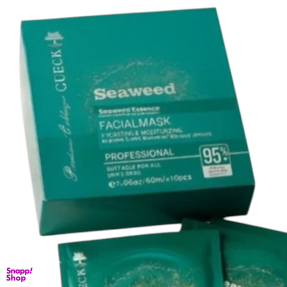 ماسک صورت سوید مدل جلبک دریایی بسته 10 عددی