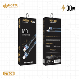 کابل شارژ 30 وات Type-C به Lightning هوتو مدل CTL08 طول 1 متر