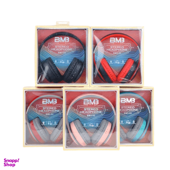 هدفون بلوتوثی مدل LED BM3-02