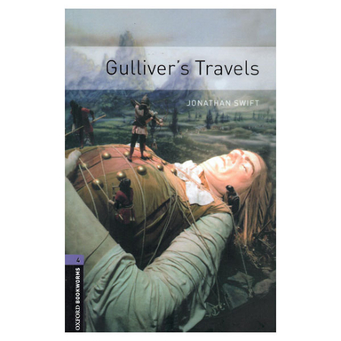 کتاب Gullivers Travels bw 4 اثر Jonathan Swift انتشارات آکسفورد