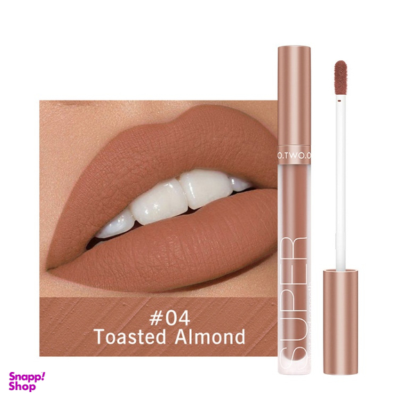 لیپ گلاس مات او تو او مدل 04 Toasted Almond