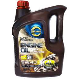 روغن موتور خودرو سرکان مدل 5W-40 SN حجم 4 لیتر