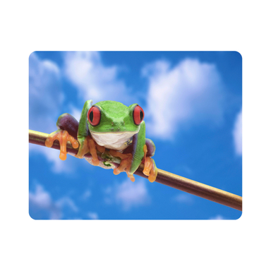 ماوس پد اطلس آبی طرح آسمان و قورباغه مدل T2192