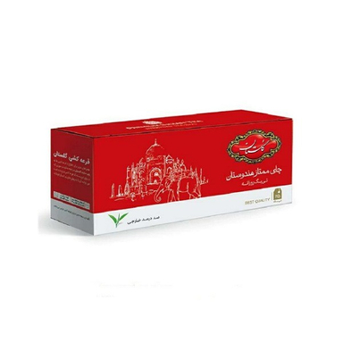 چای کیسه ای ساده ممتاز هندوستان گلستان بسته 25 عددی