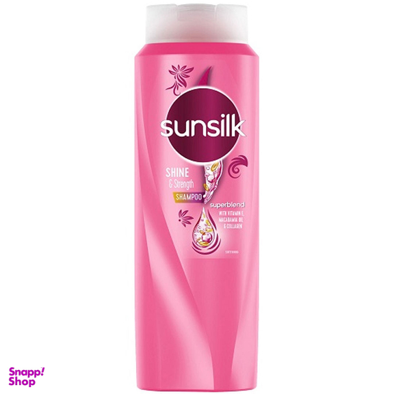شامپو مو سان سیلک مدل Shine & Strength حجم 650 میلی لیتر