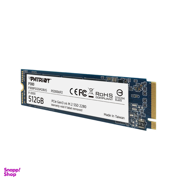 اس اس دی اینترنال پتریوت مدل P300 ظرفیت 512 گیگا بایت