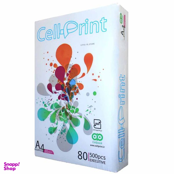 کاغذ A4 سل پرینت مدل Exactive بسته 500 عددی
