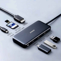 هاب 7 پورت USB-C انکر مدل Premium 7in1 A8346