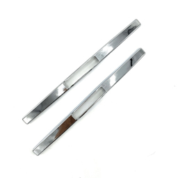 قاب تیغه برف پاک کن خودرو کالانیکس مدل GHB-PRIDEESTRO-100226 طرح استیل مجموعه 2 عددی مناسب پراید