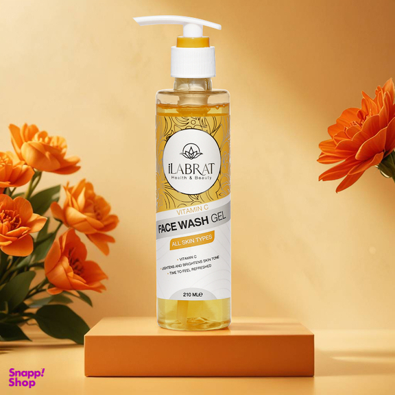 ژل شستشو صورت ایلابرت مدل ویتامین C حجم 210 میلی لیتر