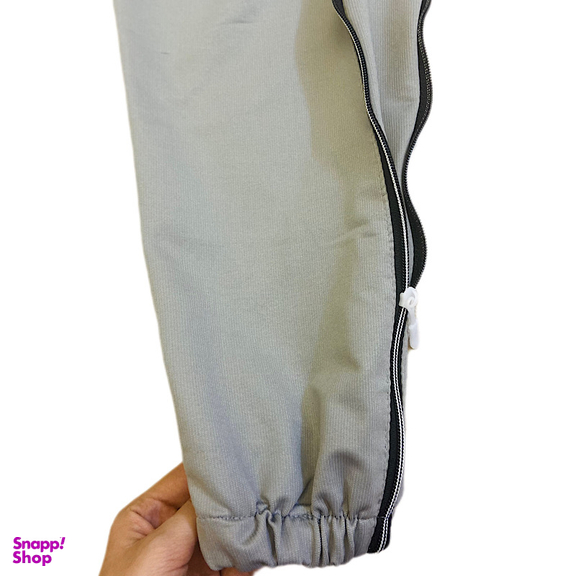 شلوار اسلش مردانه مدل بغل زیپدار کد ADS-LGY رنگ طوسی روشن