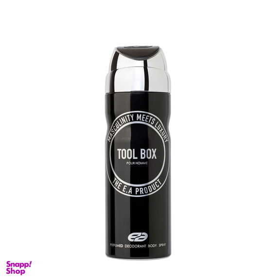 ادو تویلت مردانه عماد آرا مدل Tool Box حجم 100 میلی لیتر به همراه اسپری خوشبو کننده بدن مردانه عماد آرا مدل Tool Box حجم 200 میلی لیتر