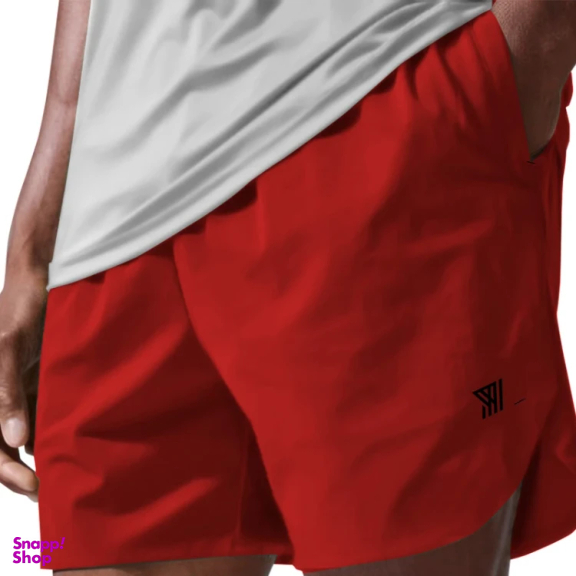 شلوارک ورزشی مردانه مدل GD-17740901 رنگ قرمز