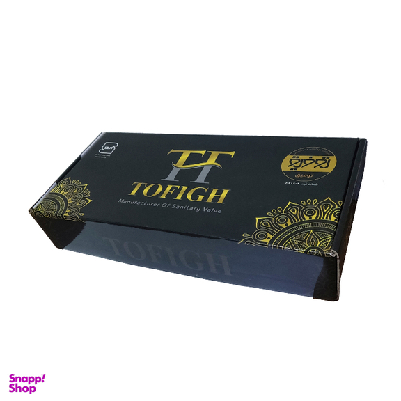 شیر روشویی توفیق مدل النگویی کد Full Black