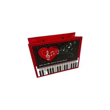 ساک دستی طرح نت موسیقی کد 1