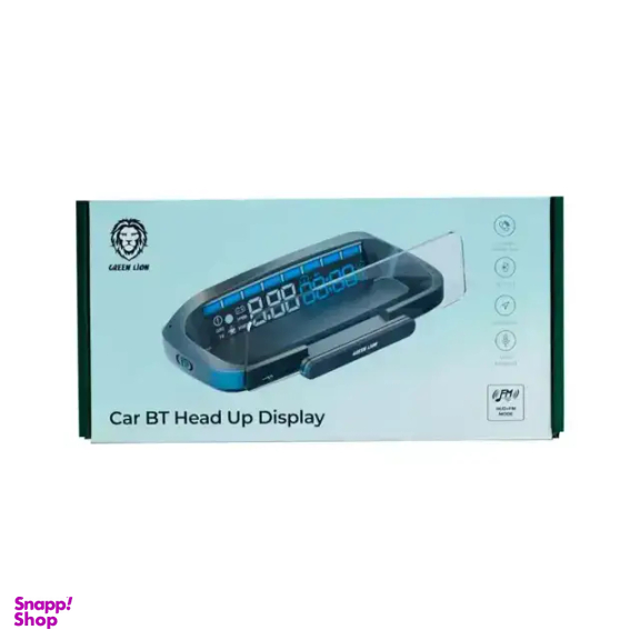 نمایشگر خودرو LCD دار بلوتوثی گرین لاین مدل GNCBTHDPLYBK