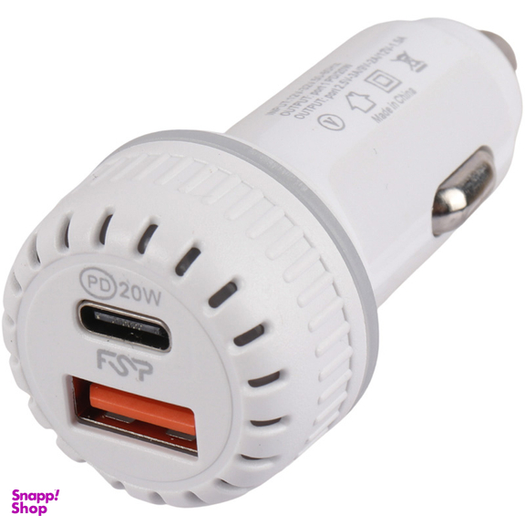 شارژر فندکی فست شارژ مدل FSP C-07 3A PD 38W