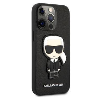 کاور موبایل کارل لاگرفلد مدل Leather Case مناسب اپل iPhone 13 Pro