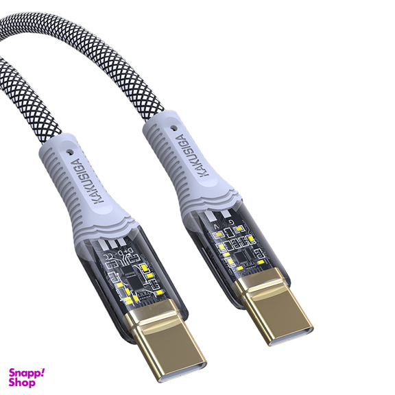 کابل تبدیل USB-C به USB-C  کاکو مدل PD 60W کد KSC-809 طول 1 متر