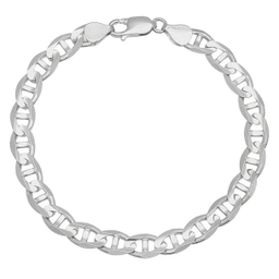 دستبند نقره مردانه گیرا گالری مدل G196