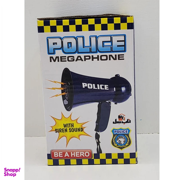 اسباب بازی ناب سل مدل پلیس بلندگو طرح megaphone police