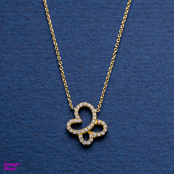 گردنبند طلا 18 عیار زنانه جواهری سون کد 2501