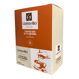 کافی میکس 3×1 کاراملی گونتلو وزن 200 گرم بسته 10 عددی