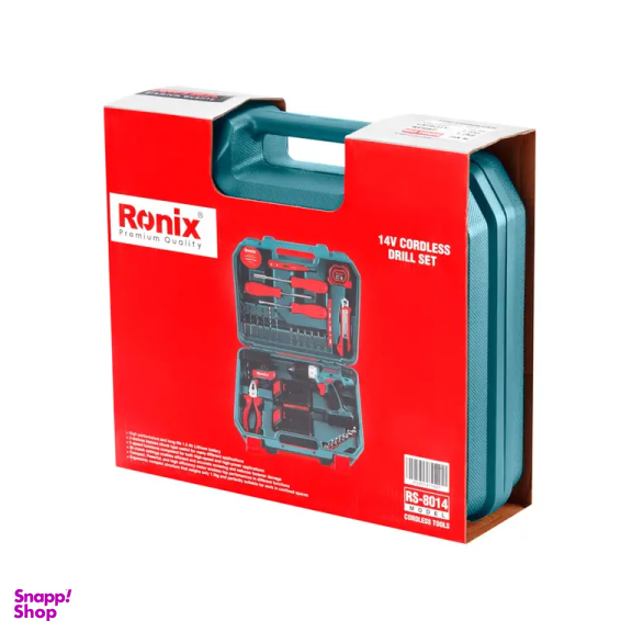 مجموعه 33 عددی پیچ گوشتی شارژی رونیکس مدل RS-8014
