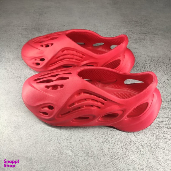 دمپایی ساحلی پاپا مدل فضایی رنگ قرمز