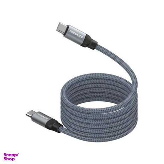 کابل دیتا USB-C پرومیت مدل Springy طول 1.2 متر