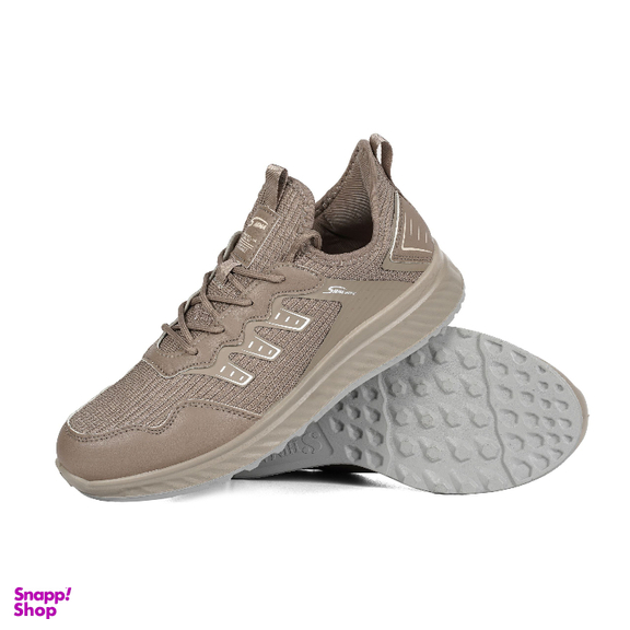 کفش راحتی مردانه شیما مدل سونیک رنگ خاکی