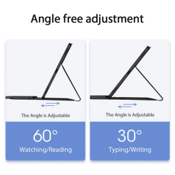 کیف کلاسوری کیبورددار تبلت دوکس دوکیس مدل Tri-Fold مناسب سامسونگ Galaxy Tab S8 Ultra X900 / X906