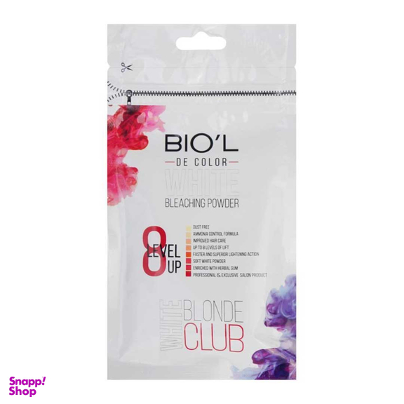 پودر دکلره بیول مدل Blonde Club رنگ سفید وزن 50 گرم