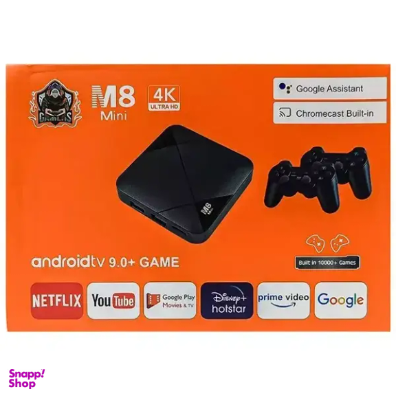 کنسول بازی و اندروید باکس Godfrey مدل M8 Mini