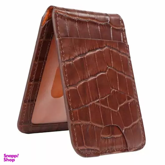 جاکارتی و استند مگ سیف گرین لاین مدل GNLEMAGWALL Leather MagWallet Holder