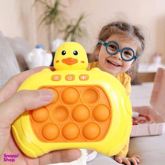 فیجت ضد استرس مدل دسته پاپت گیم طرح جوجه اردک