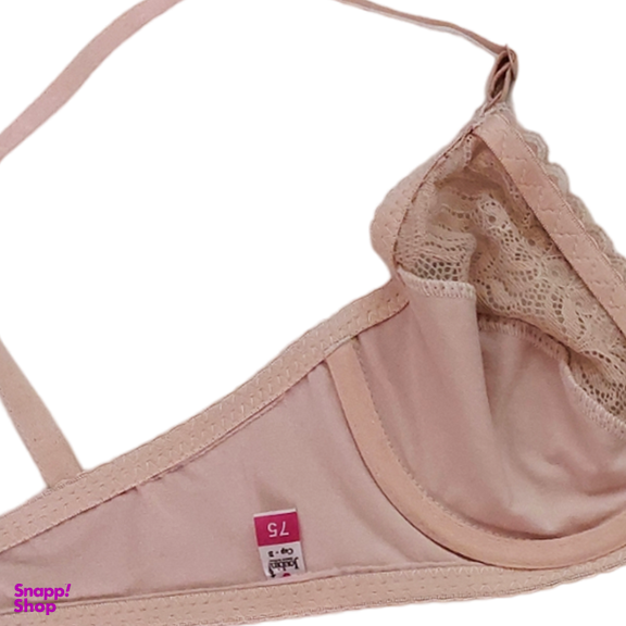 ست شورت و سوتین زنانه ژوبین کد C-3018 رنگ کرم