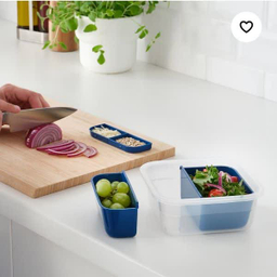 ظرف نظم دهنده ایکیا کد IKEA365 مجموعه 2 عددی