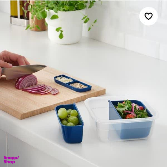 ظرف نظم دهنده ایکیا کد IKEA365 مجموعه 2 عددی