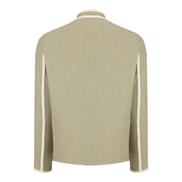 ست کت و دامن زنانه السانا مدل ضحا کد 219619 رنگ سبز سدری