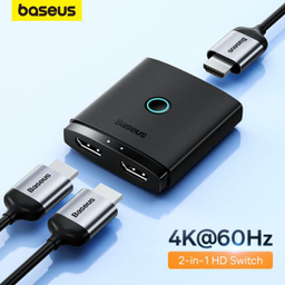 سوئیچ 1 پورت به 2 پورت HDMI باسئوس مدل AIRJOY