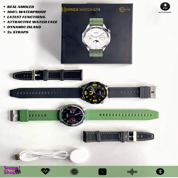 ساعت هوشمند آی پی مکس مدل WATCH GT4