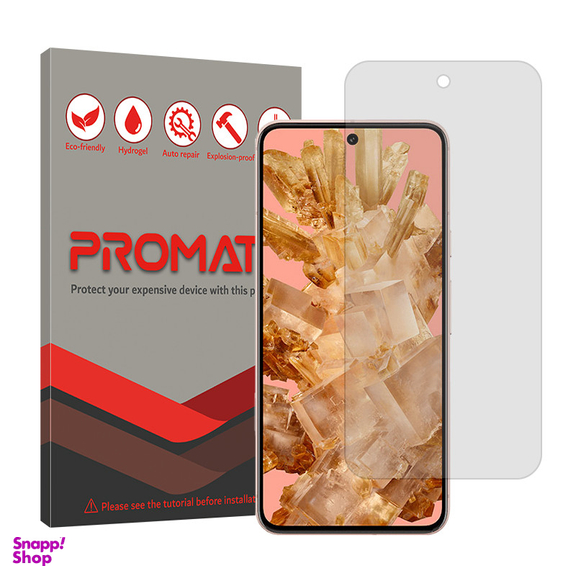 محافظ صفحه نمایش شفاف پرومیت مدل Resistant مناسب گوشی موبایل گوگل Pixel 8