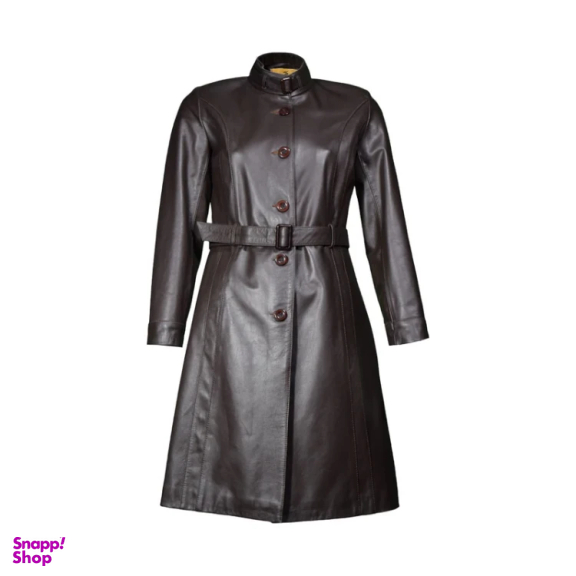 کت چرم زنانه مدل GD-o-16291290 رنگ مشکی